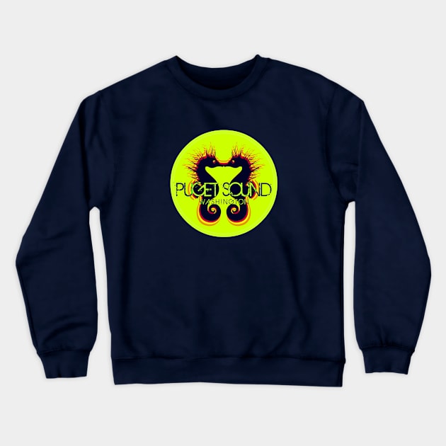 Puget Sound Seahorses Crewneck Sweatshirt by TheDaintyTaurus